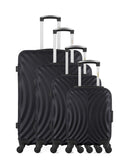 4 Luggage Bundle Large 75cm, Medium 65cm, Cabin 55cm and Underseat 46cm LAGOS-M