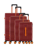 4-Piece Hard-Shell Suitcase Set EVERGLADES-O