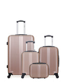 4 Luggage Bundle Large 75cm, Cabin 55cm and Underseat 46cm LIPARI