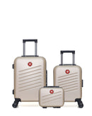 3 Luggage Bundle Cabin 55cm, Underseat 46m and Vanity Case ZURICH