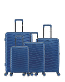 SEATTLE - 4-piece hard-shell suitcase set - Large suitcase, Medium suitcase, Cabin S and Cabin XS - AMERICAN TRAVEL