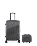 2 Luggages Bundle Medium 65cm and Vanity Case PETER