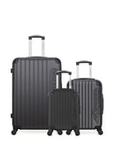 3 Luggage Bundle large 75cm, Cabin 55cm and Underseat 46cm BUDAPEST