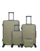 4 Luggage Bundle Large 75cm, Medium 65cm, Underseat 46cm and Vanity Case SPIEZ