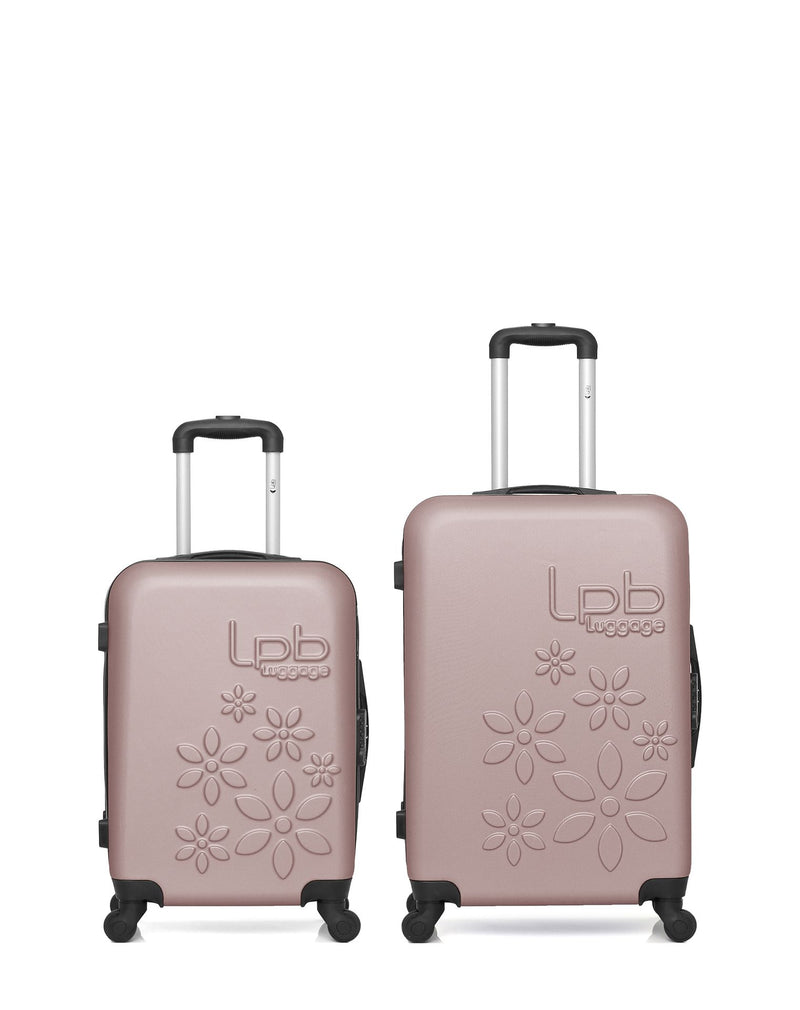 LPB LUGGAGE - 2 Luggage Bundle Medium 65cm and Cabin 55cm ELEONOR