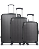 3 Luggage Bundle Large 75cm Medium 65cm Cabin 55cm Carpates