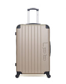 LPB LUGGAGE HAMBOURG - 4-piece luggage set in ABS (large suitcase, medium suitcase, cabin S and vanity case)