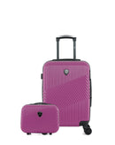 2 Luggages Bundle Cabin 55cm and Vanity Case PETER