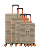 4-Piece Hard-Shell Suitcase Set EVERGLADES-O