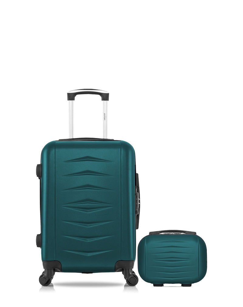 2 Luggages Bundle Cabin 55cm and Vanity Case OVIEDO