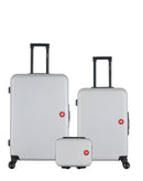 3 Luggage Bundle Large 75cm, Medium 65cm and Vanity Case SPIEZ