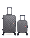 SWISS KOPPER - LOT DE 2 - Valises weekend et cabine XXS SPIEZ