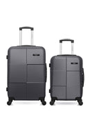 Set of 2 weekend and cabin suitcase MIAMI