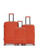 GALINA - 3-piece hard-shell suitcase set - Large suitcase, Medium suitcase and Cabin S - OBAGO