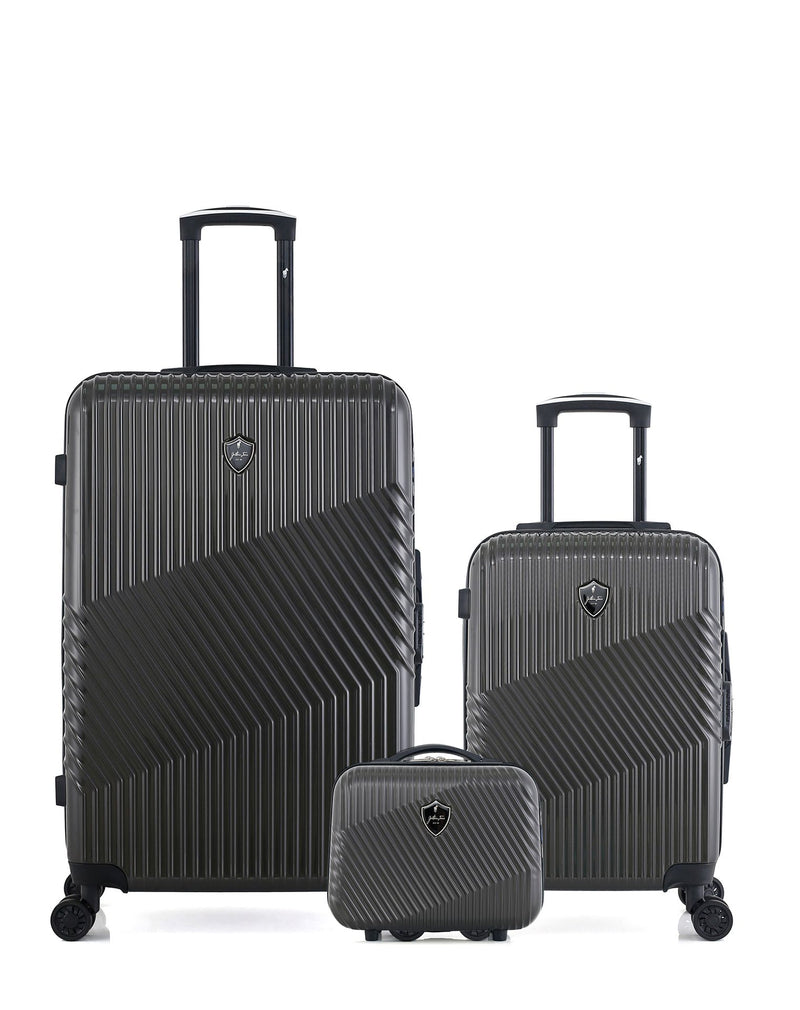 3 Luggages Bundle Large 75cm, Cabin 55cm and Vanity Case PETER