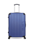 LPB LUGGAGE HAMBOURG - 4-piece luggage set in ABS (large suitcase, medium suitcase, cabin S and vanity case)
