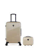 2 Luggages Bundle Medium 65cm and Vanity Case PETER