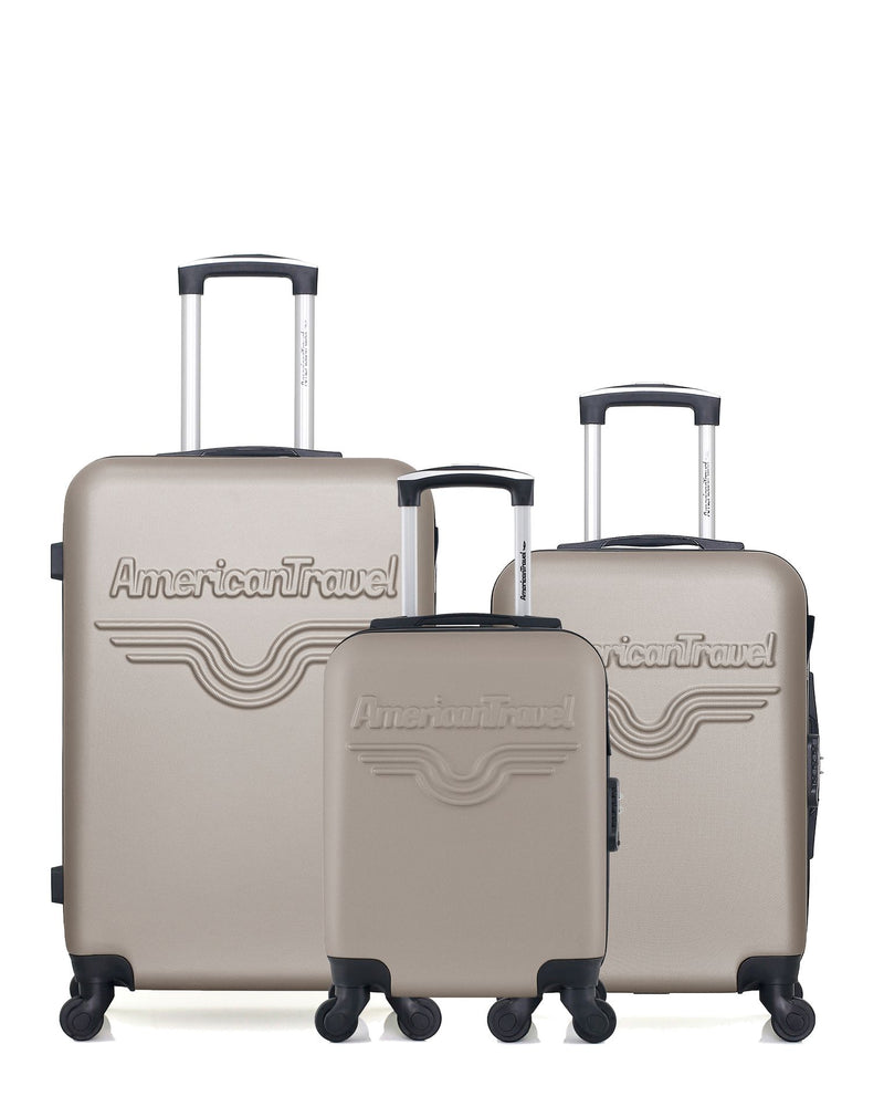 3 Luggage Bundle Medium 65cm, Cabin 55cm and Underseat 46cm CHELSEA