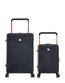 NORTH BEACH - 2-piece hard-shell suitcase set - Large suitcase and Cabin S - AMERICAN TRAVEL