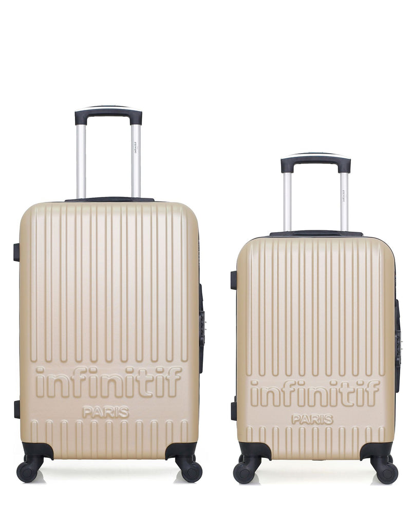 2 Luggage Bundle Medium 65cm and Cabin 55cm ROMNY