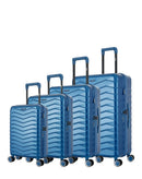SEATTLE-O - 4-piece hard-shell suitcase set - Large suitcase, Medium suitcase, Cabin S and Cabin XS - AMERICAN TRAVEL