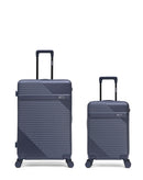 WOHLEN - 2-piece hard-shell suitcase set - Large suitcase and Cabin S - SWISS KOPPER