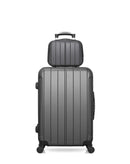 Set of 2 Weekend suitcase and vanity NAPOLI