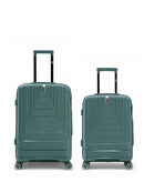 GALINA - 2-piece hard-shell suitcase set - Medium suitcase and Cabin S - OBAGO