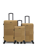 LIVIA - 3-piece hard-shell suitcase set - Large suitcase, Medium suitcase and Cabin S - LPB LUGGAGE
