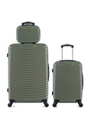 3 Luggages Bundle Large 75cm, Cabin 55cm and Vanity Case ETNA