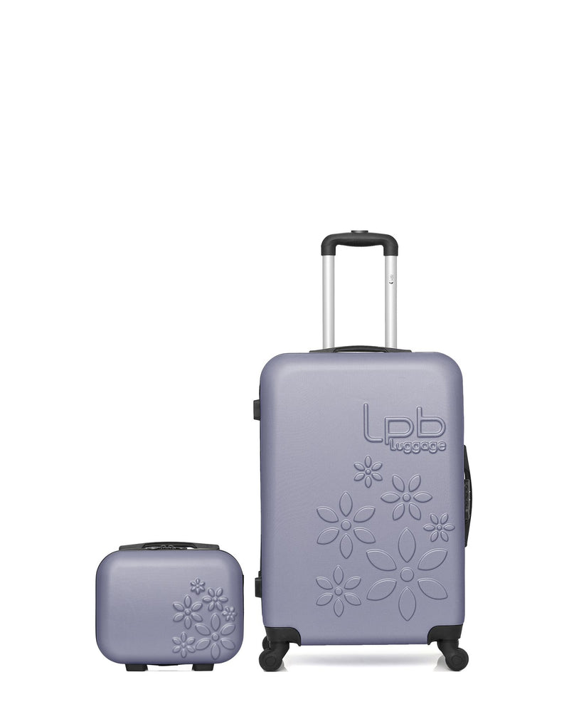 2 Luggages Bundle Medium 65cm and Vanity Case ELEONOR