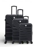 REDWOOD - 3-piece hard-shell suitcase set - Large suitcase, Medium suitcase and Cabin S - AMERICAN TRAVEL
