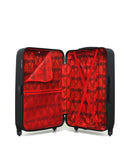 BLUESTAR - LOT DE 3 - Valises grand format, weekend et cabine BUCAREST