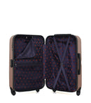 3 Luggage Bundle Medium 65cm Cabin 55cm Vanity Aelys - LPB