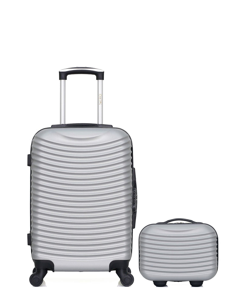 2 Luggages Bundle Cabin 55cm and Vanity Case ETNA