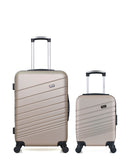 2 Luggages Bundle Medium 65cm and Underseat 46cm TIGRE