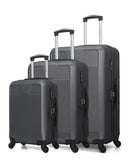 3 Luggage Bundle Large 75cm, Medium 65cm and Cabin 55cm SELENGA