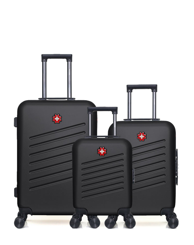 3 Luggage Bundle Medium, Cabin and Underseat ZURICH - SWISS KOPPER