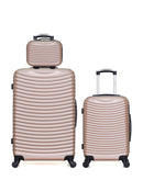 3 Luggages Bundle Large 75cm, Cabin 55cm and Vanity Case ETNA