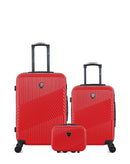 3 Luggages Bundle Medium 65cm, Cabin 55cm and Vanity Case PETER