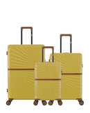 OAKLAND - 3-piece hard-shell suitcase set - Large suitcase, Medium suitcase and Cabin XS - AMERICAN TRAVEL