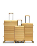 LUGANO - 3-piece hard-shell suitcase set - Large suitcase, Medium suitcase and Cabin S - SWISS KOPPER