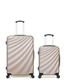 2 Luggage Bundle Large 75cm and Cabin 55cm DANUBE
