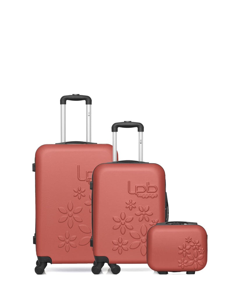 3 Luggage Bundle Medium 65cm Cabin 55cm Vanity Eleonor - LPB