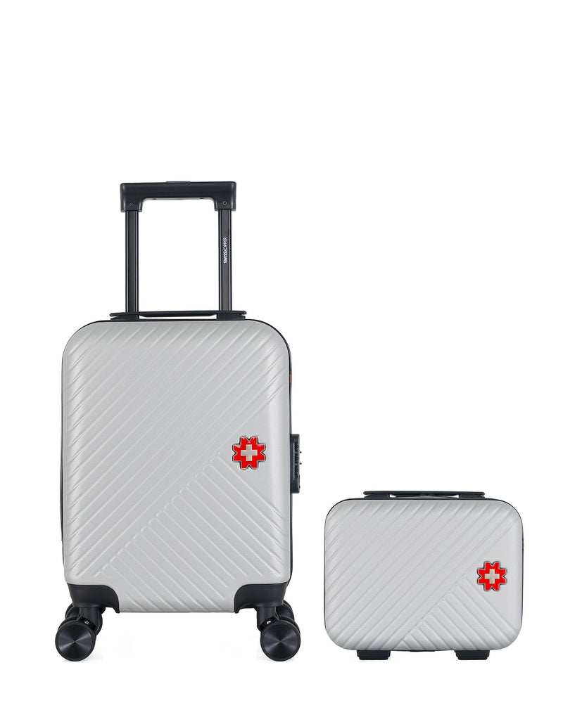 2 Luggage Bundle Cabin 46 cm and Vanity Case SPIEZ