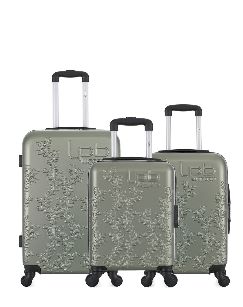 3 Luggage Bundle Medium 65cm Cabin 55cm Underseat 46 cm Nais - LPB