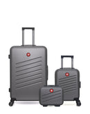 3 Luggage Bundle Large 75cm, Underseat 46cm and Vanity Case ZURICH