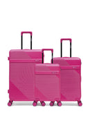 WOHLEN - 3-piece hard-shell suitcase set - Large suitcase, Medium suitcase and Cabin S - SWISS KOPPER