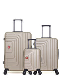 SWISS KOPPER - LOT DE 3 - Valises grand format, weekend et cabine XXS RUTI
