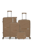 4 Luggage Bundle Large, Medium, Cabin and Large Vanity Case VELA